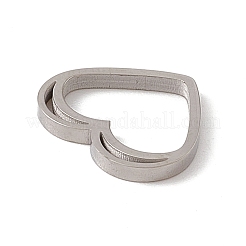 Non-Tarnish 304 Stainless Steel Linking Rings&nbsp;STAS-G297-08P