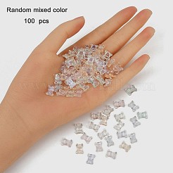 100Pcs Transparent Resin Cabochons&nbsp;CRES-FP0001-14