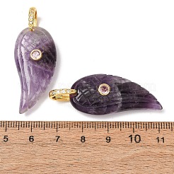 Natural Amethyst Pendants&nbsp;GG-CBA51ED-02G-09