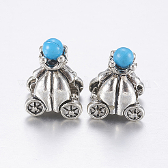 Tibetan Style Alloy European Beads&nbsp;LS-PALLOY-G225-01AS