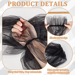 Polyester Detachable Long Mesh Sleeves&nbsp;AJEW-WH0270-354B