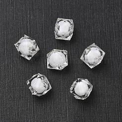 Transparent Acrylic Beads&nbsp;TACR-S112-8mm-01