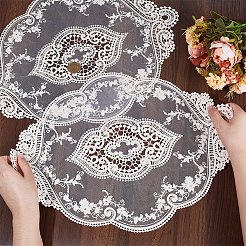 Polyester Lace Embroidery Table Mats&nbsp;AJEW-WH0413-78