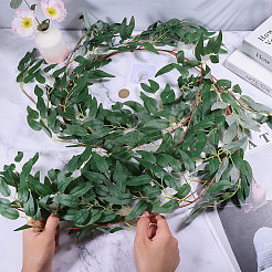 Plastic Artificial Eucalyptus Rattan&nbsp;DIY-WH0671-123