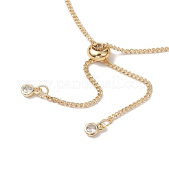 304 Stainless Steel Curb Chain Bracelet Slider Making&nbsp;AJEW-JB01244-01
