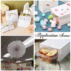 50Pcs Rectangle Paper Baking Bags&nbsp;CARB-SP0001-05A-01