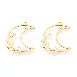201 Stainless Steel Pendants&nbsp;STAS-N090-LA989-2