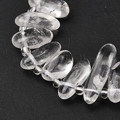 Natural Quartz Crystal Beads Strands&nbsp;G-Z091-A20