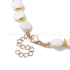 Natural Freshwater Shell Beaded Necklaces for Women&nbsp;NJEW-JN04829