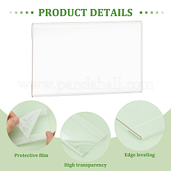 Acrylic Table Card Display Frame&nbsp;LS-ODIS-WH0017-084B