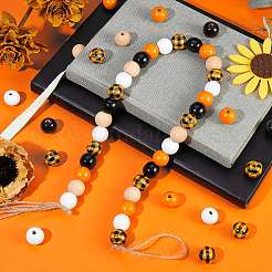 200Pcs Wooden Beads&nbsp;DIY-SZ0003-33B