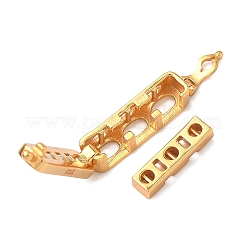 925 Sterling Silver Cubic Zirconia Twister Clasps&nbsp;STER-WH0007-28B-G