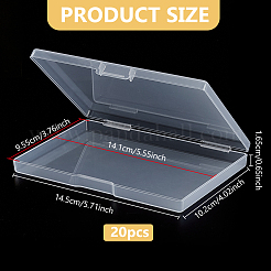 Plastic Box&nbsp;CON-WH0001-29