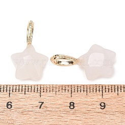 Natural Rose Quartz Pendants&nbsp;GG-CBAE2A3-02G-03