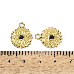 Ion Plating(IP) 304 Stainless Steel Rhinestone Pendants&nbsp;STAS-R233-16G