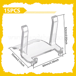 Plastic Display Holder&nbsp;AJEW-WH0651-90