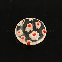 Handmade Millefiori Glass Cabochons&nbsp;LK-R006-07