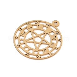 201 Stainless Steel Pendants&nbsp;STAS-Z109-02G-1