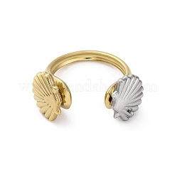 304 Stainless Steel Open Cuff Rings&nbsp;RJEW-K258-08GP-08