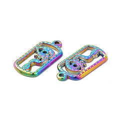 Ion Plating(IP) 304 Stainless Steel Pendants&nbsp;STAS-B032-01MC