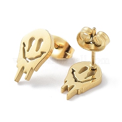 304 Stainless Steel Stud Earrings&nbsp;EJEW-H136-10G