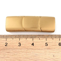 Ion Plating(IP) 316 Surgical Stainless Steel Magnetic Clasps with Glue-in Ends&nbsp;STAS-F269-04G-03A