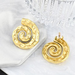 304 Stainless Steel Stud Earrings for Women&nbsp;STAS-Z111-12G