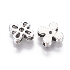 Tibetan Style Slide Charms&nbsp;TIBE-A19631-AS-LF