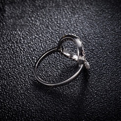 Stainless Steel Finger Rings&nbsp;RJEW-EE0002-02P-18mm