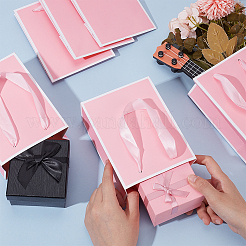 Folding Paper Gift Bags with Handle&nbsp;ABAG-WH0045-21B
