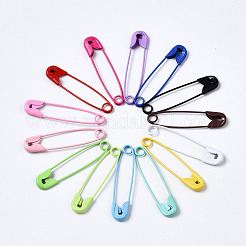 Spray Painted Iron Safety Pins&nbsp;IFIN-T017-02