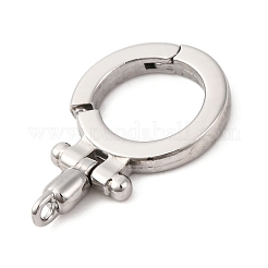 304 Stainless Steel Twister Clasps&nbsp;X-STAS-S187-01P