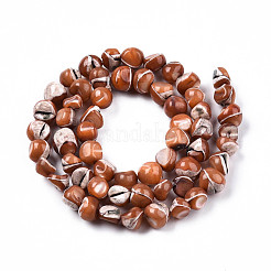 Natural Trochid Shell/Trochus Shell Beads Strands&nbsp;SSHEL-N032-48-A07