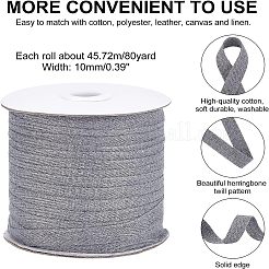 Cotton Twill Tape Ribbons&nbsp;OCOR-WH0058-35R