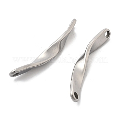 Anti-Tarnish 202 Stainless Steel Connector Charms&nbsp;STAS-R138-01P