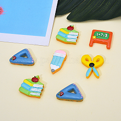20Pcs 5 Style Resin Cabochons&nbsp;RESI-CJ0001-154