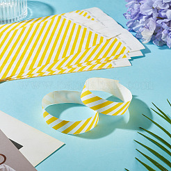 Paper Disposable Wristbands&nbsp;BJEW-TAC0075-002C