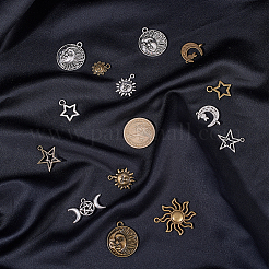 Tibetan Style Alloy Pendants&nbsp;DIY-SC0006-92