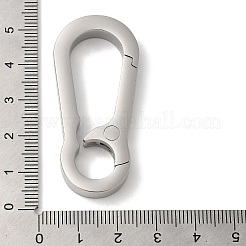 Non-Tarnish 304 Stainless Steel Keychain Clasps&nbsp;STAS-G321-05P