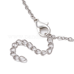 Cross 304 Stainless Steel Pendant Necklaces&nbsp;NJEW-JN05200-02