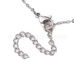 Cross Synthetic Turquoise Pendant Necklaces&nbsp;NJEW-JN05009