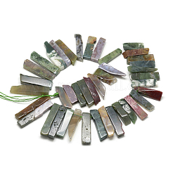 Natural Indian Agate Beads Strands&nbsp;G-R419-01