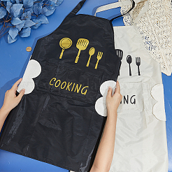2Pcs 2 Colors PVC Wipe Hand Apron&nbsp;AJEW-CY0001-89A