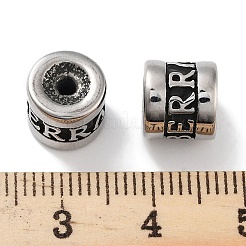 304 Stainless Steel Beads&nbsp;STAS-M057-27AS