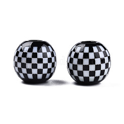 Opaque Resin European Beads&nbsp;RESI-N022-11