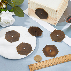 6Pcs Brass Handle Washers&nbsp;KK-FH0008-33AB