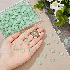 100Pcs Imitation Jade Glass Beads&nbsp;GLAA-HS0001-10B