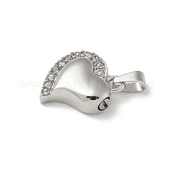 304 Stainless Steel Rhinestone Pendants&nbsp;STAS-R139-02P