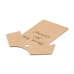 Paper Duplex Hang Tags&nbsp;DIY-F080-02B