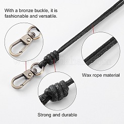 4Pcs 2 Colors Wax Cord Necklace Makings&nbsp;AJEW-PH0003-03